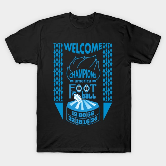 welcome american foot ball T-Shirt by creative7